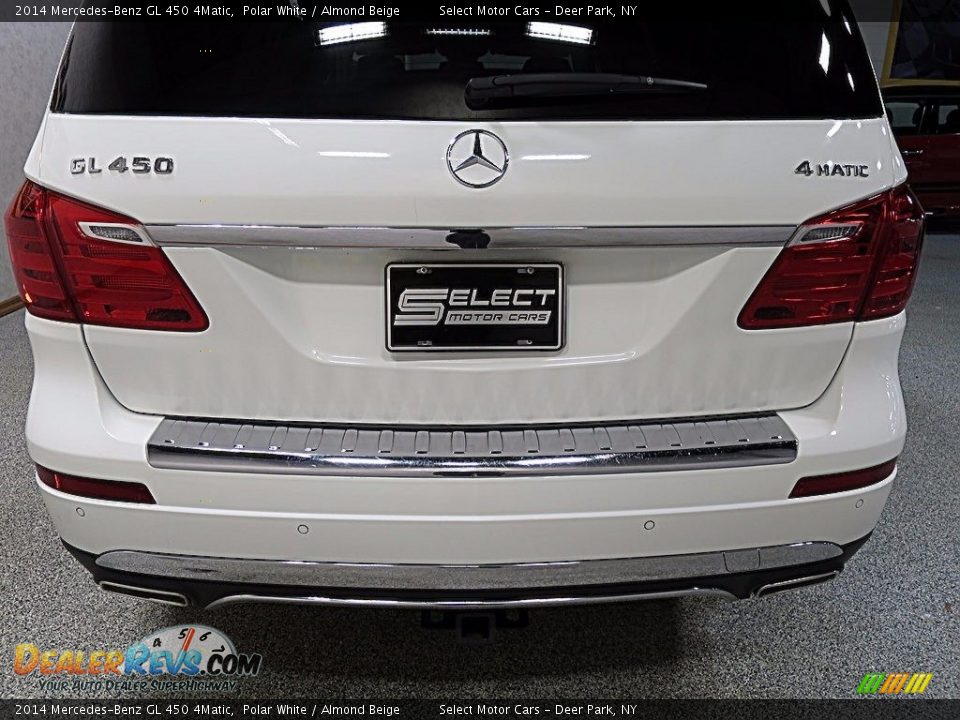 2014 Mercedes-Benz GL 450 4Matic Polar White / Almond Beige Photo #5