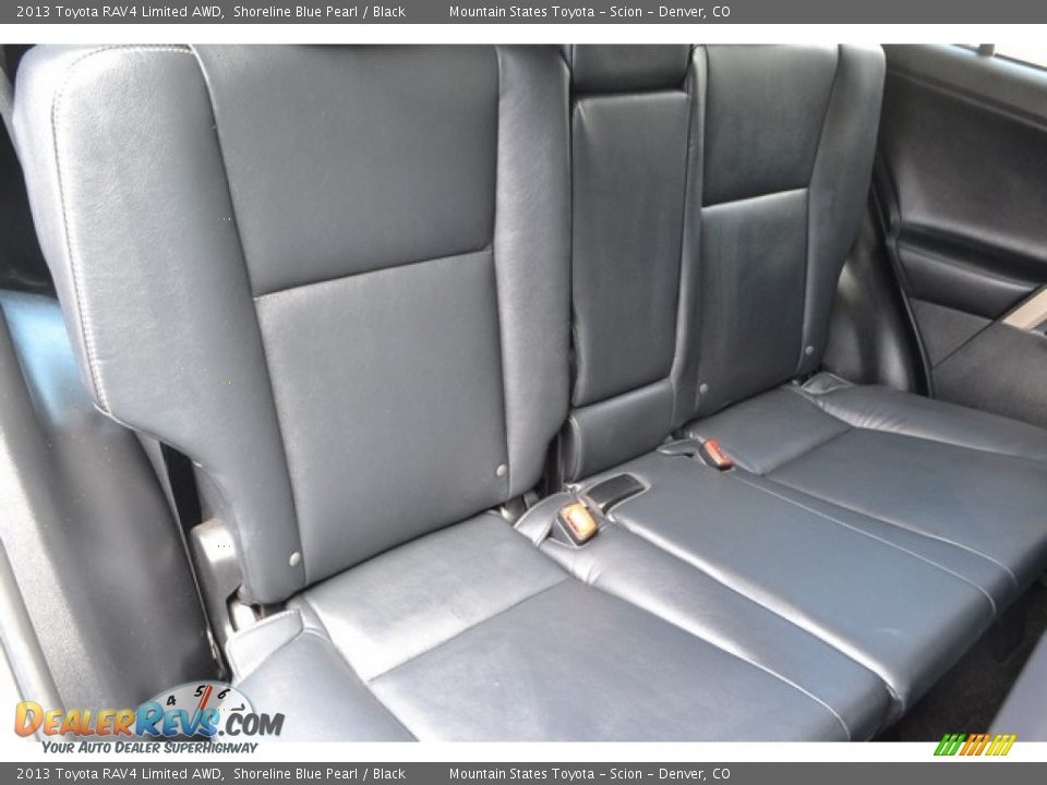 2013 Toyota RAV4 Limited AWD Shoreline Blue Pearl / Black Photo #22