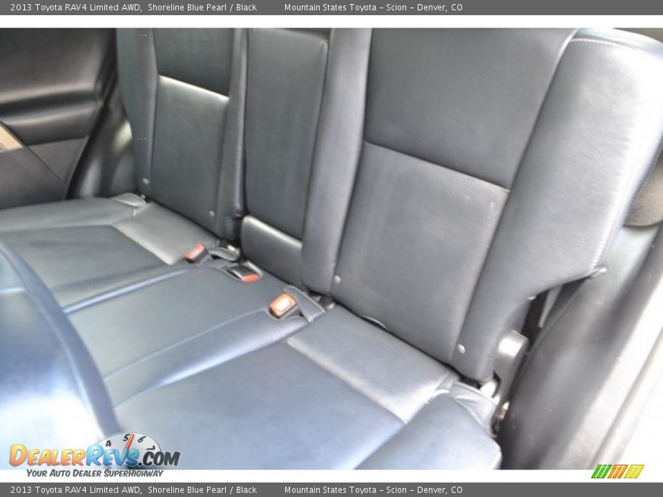 2013 Toyota RAV4 Limited AWD Shoreline Blue Pearl / Black Photo #24