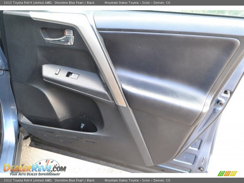 2013 Toyota RAV4 Limited AWD Shoreline Blue Pearl / Black Photo #26