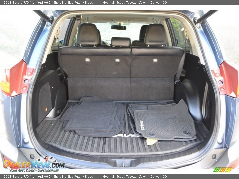 2013 Toyota RAV4 Limited AWD Shoreline Blue Pearl / Black Photo #27