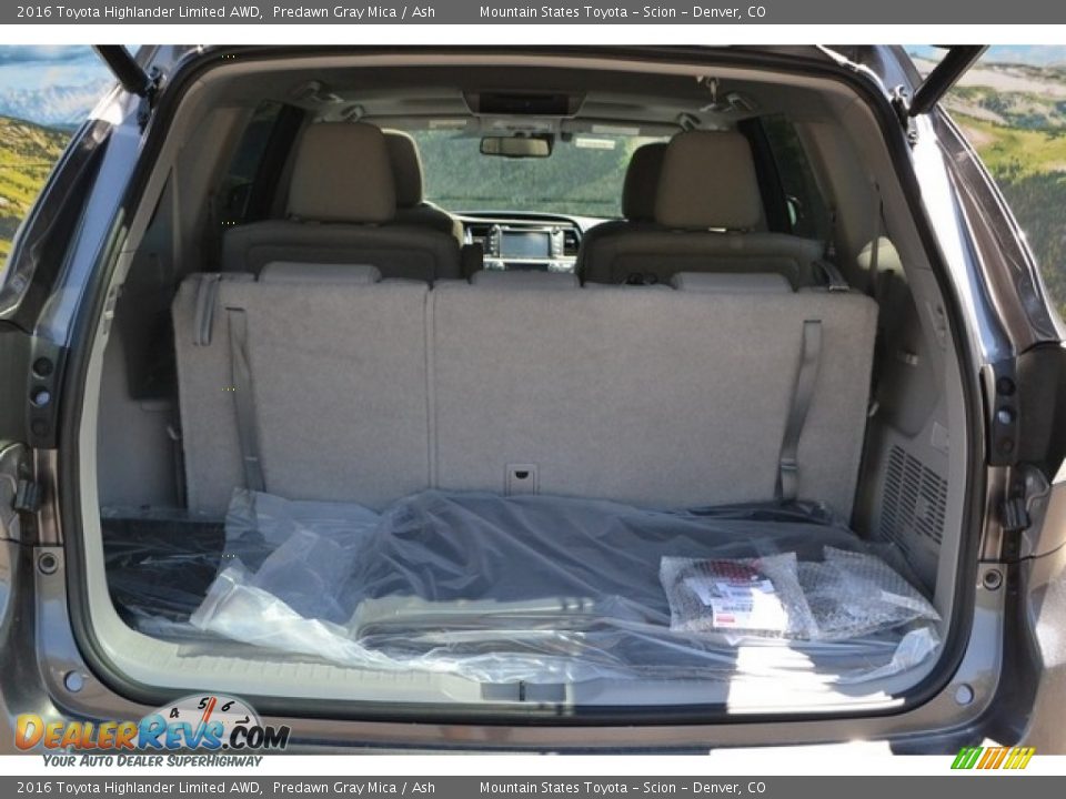 2016 Toyota Highlander Limited AWD Predawn Gray Mica / Ash Photo #9