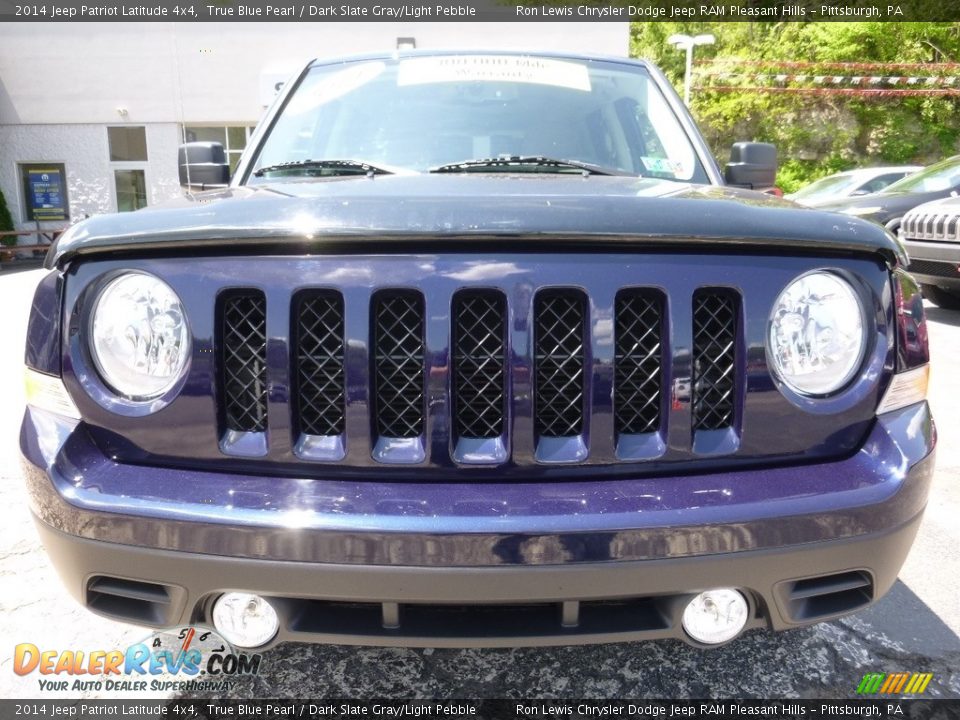2014 Jeep Patriot Latitude 4x4 True Blue Pearl / Dark Slate Gray/Light Pebble Photo #9