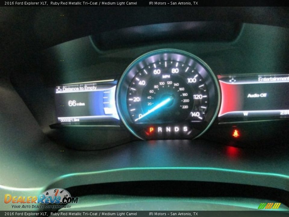 2016 Ford Explorer XLT Ruby Red Metallic Tri-Coat / Medium Light Camel Photo #21