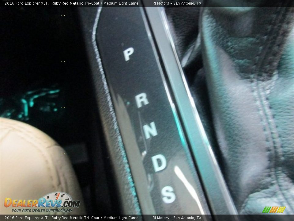 2016 Ford Explorer XLT Ruby Red Metallic Tri-Coat / Medium Light Camel Photo #23