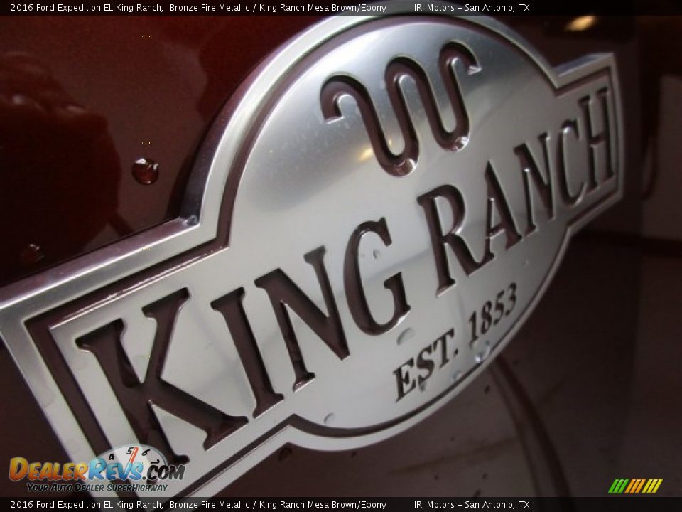 2016 Ford Expedition EL King Ranch Bronze Fire Metallic / King Ranch Mesa Brown/Ebony Photo #27