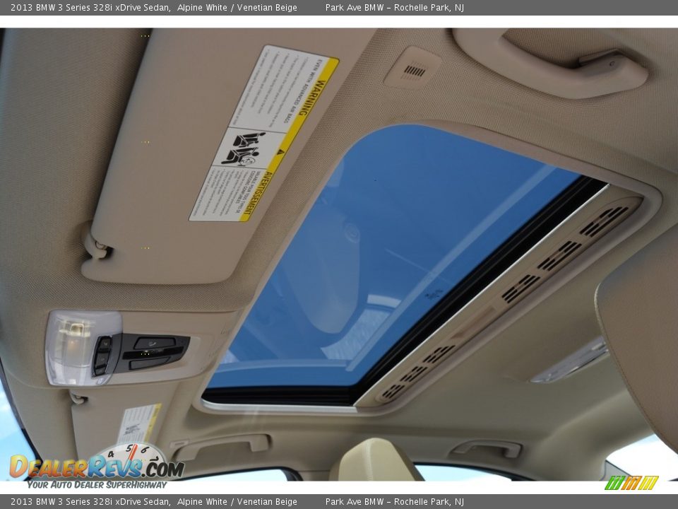 2013 BMW 3 Series 328i xDrive Sedan Alpine White / Venetian Beige Photo #15