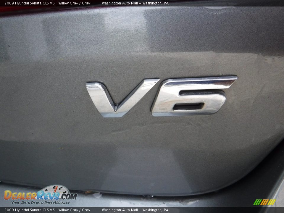 2009 Hyundai Sonata GLS V6 Willow Gray / Gray Photo #9