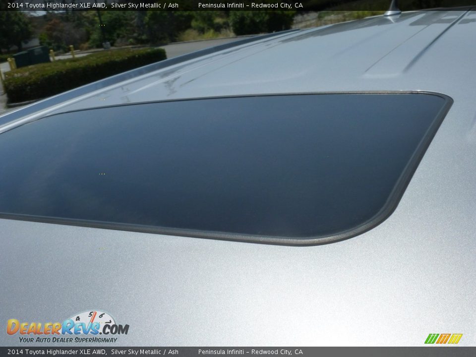 2014 Toyota Highlander XLE AWD Silver Sky Metallic / Ash Photo #18