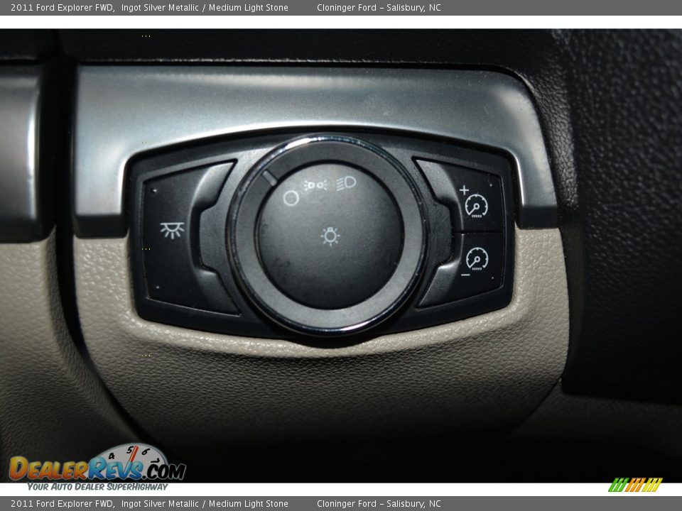 2011 Ford Explorer FWD Ingot Silver Metallic / Medium Light Stone Photo #21