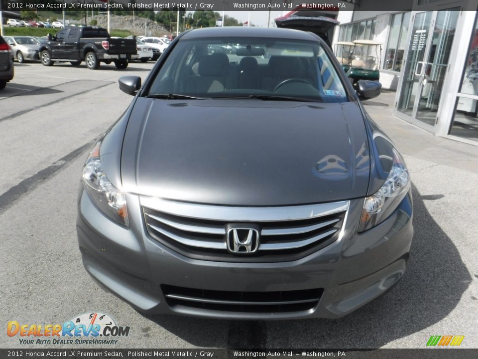 2012 Honda Accord LX Premium Sedan Polished Metal Metallic / Gray Photo #3