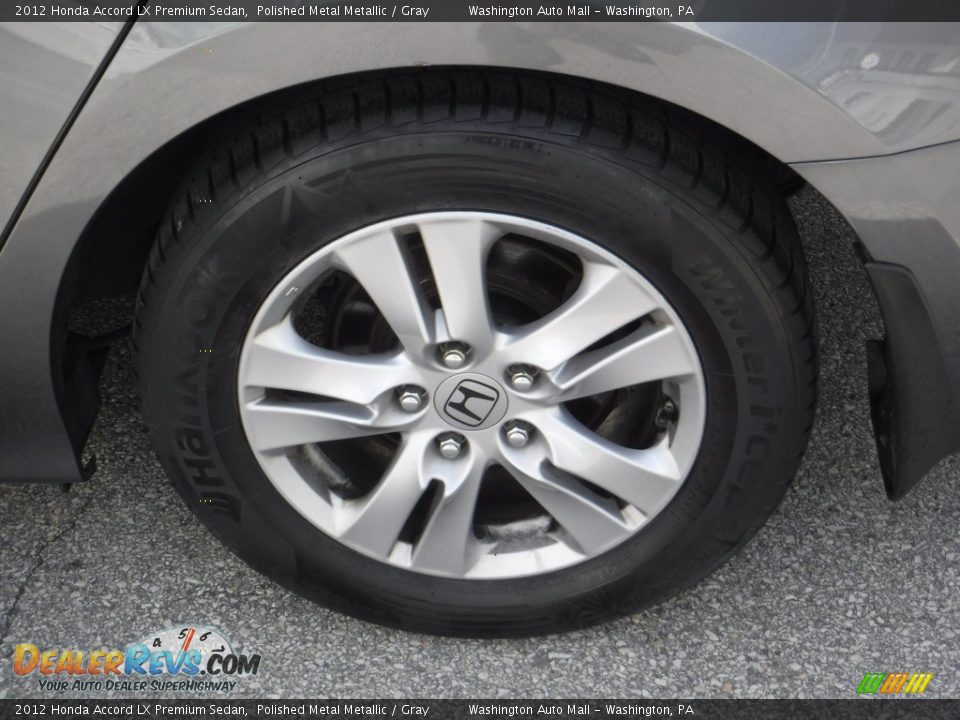 2012 Honda Accord LX Premium Sedan Polished Metal Metallic / Gray Photo #6