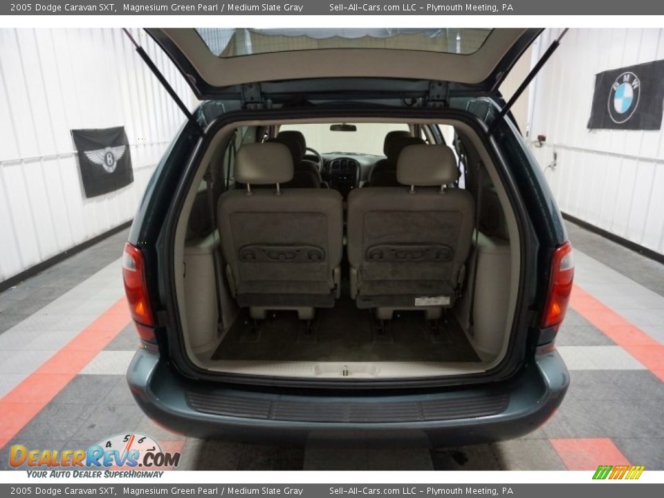 2005 Dodge Caravan SXT Magnesium Green Pearl / Medium Slate Gray Photo #21