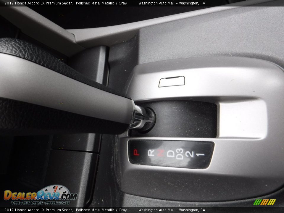 2012 Honda Accord LX Premium Sedan Polished Metal Metallic / Gray Photo #15