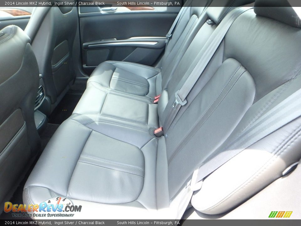 2014 Lincoln MKZ Hybrid Ingot Silver / Charcoal Black Photo #15