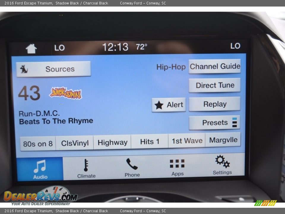 2016 Ford Escape Titanium Shadow Black / Charcoal Black Photo #34