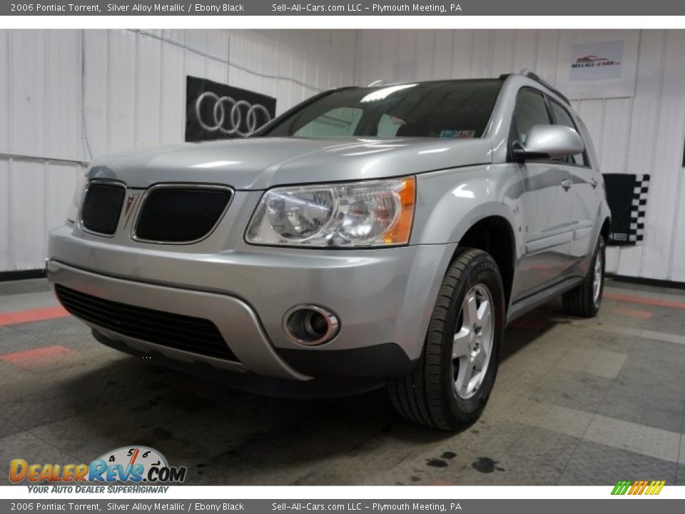 2006 Pontiac Torrent Silver Alloy Metallic / Ebony Black Photo #3