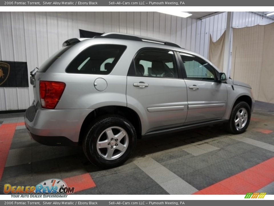 2006 Pontiac Torrent Silver Alloy Metallic / Ebony Black Photo #7