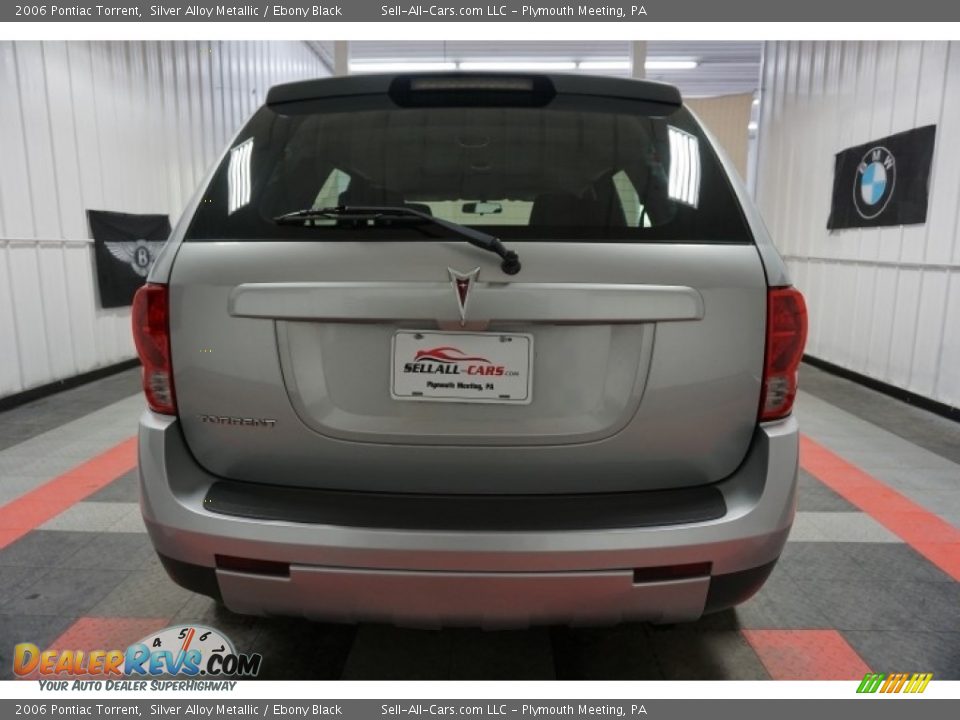 2006 Pontiac Torrent Silver Alloy Metallic / Ebony Black Photo #9