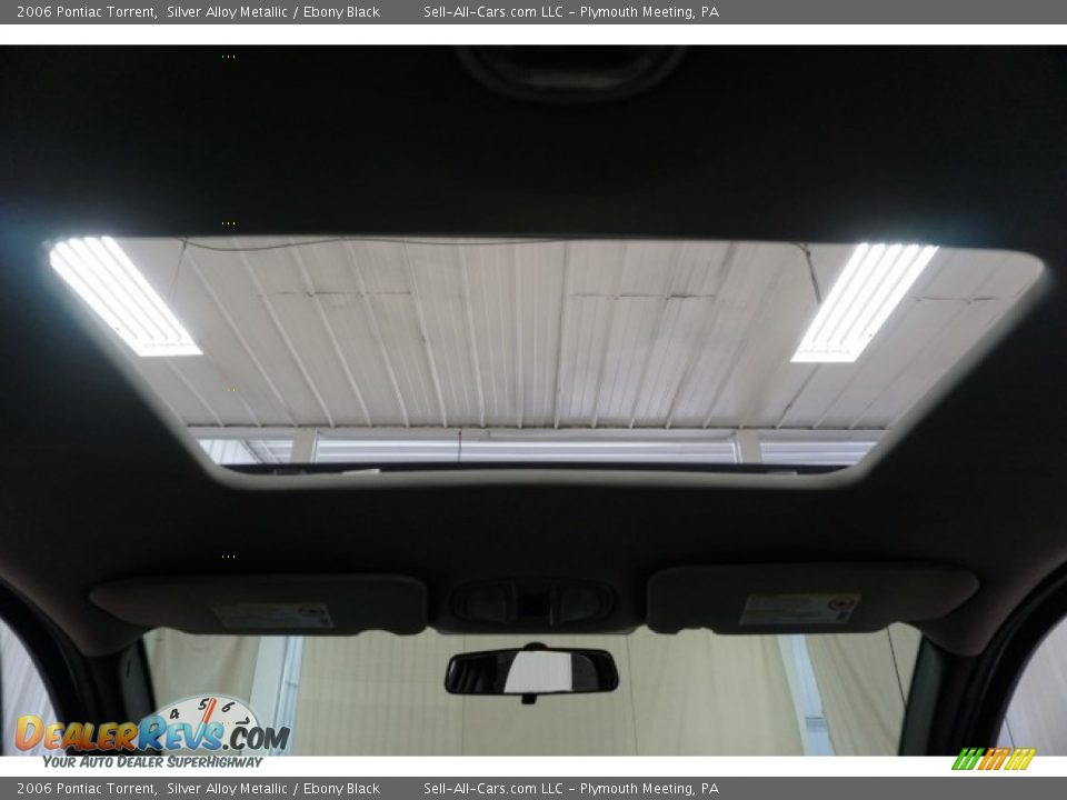 2006 Pontiac Torrent Silver Alloy Metallic / Ebony Black Photo #23