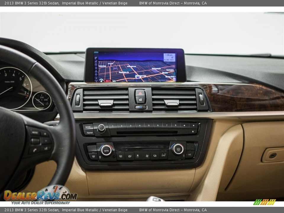 2013 BMW 3 Series 328i Sedan Imperial Blue Metallic / Venetian Beige Photo #5