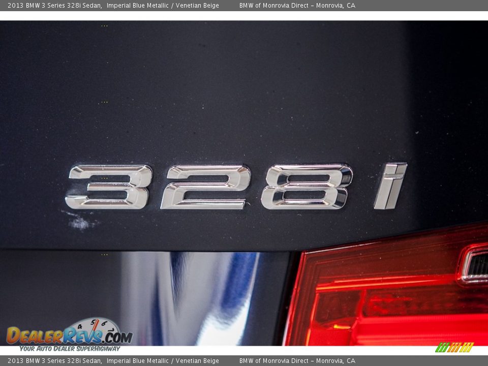 2013 BMW 3 Series 328i Sedan Imperial Blue Metallic / Venetian Beige Photo #7