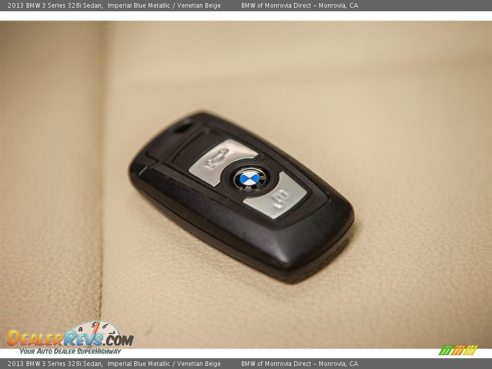 2013 BMW 3 Series 328i Sedan Imperial Blue Metallic / Venetian Beige Photo #11