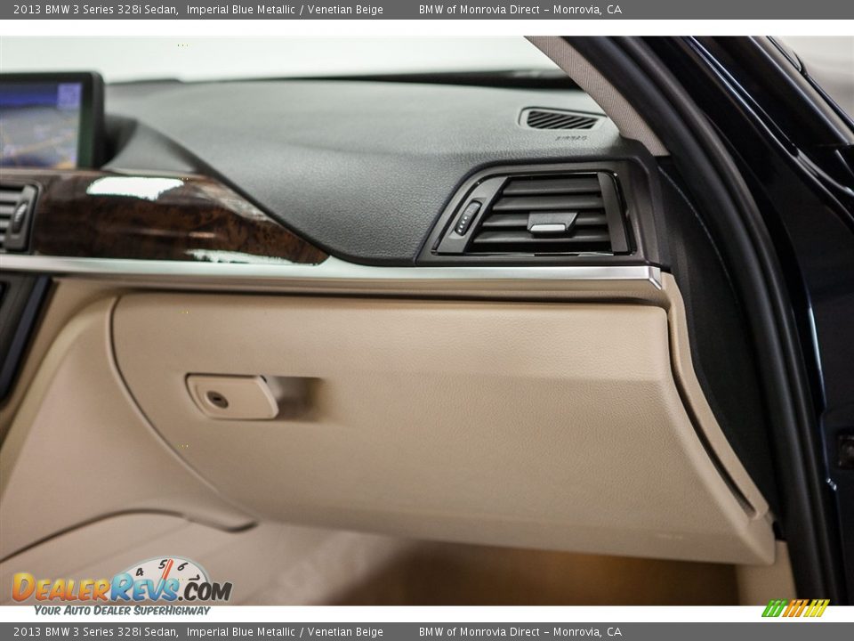 2013 BMW 3 Series 328i Sedan Imperial Blue Metallic / Venetian Beige Photo #23