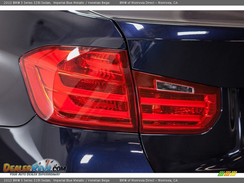 2013 BMW 3 Series 328i Sedan Imperial Blue Metallic / Venetian Beige Photo #29