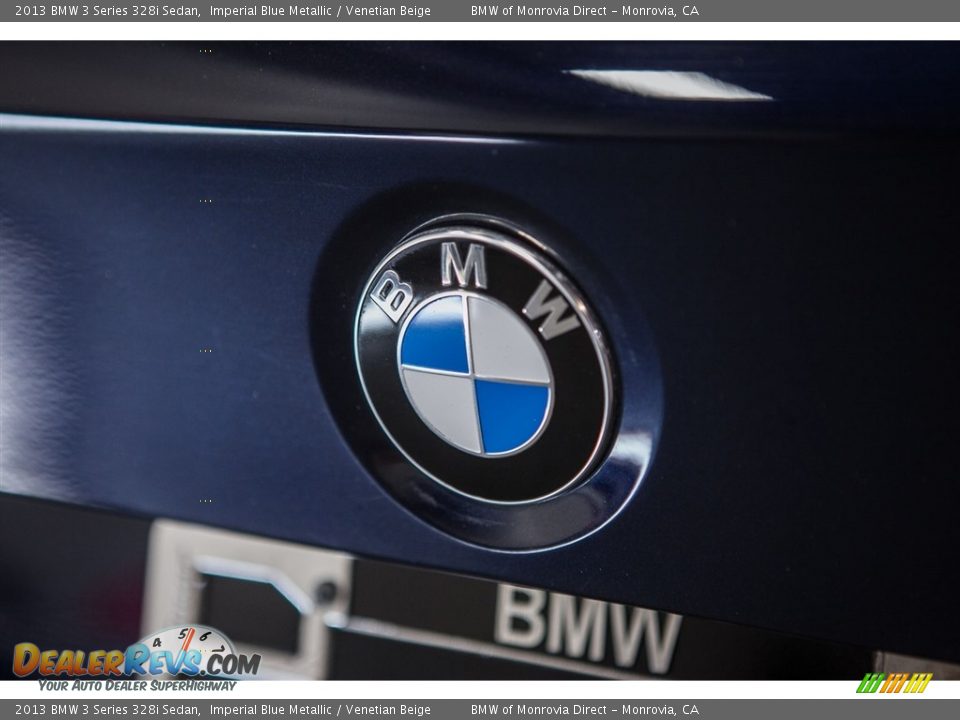 2013 BMW 3 Series 328i Sedan Imperial Blue Metallic / Venetian Beige Photo #30
