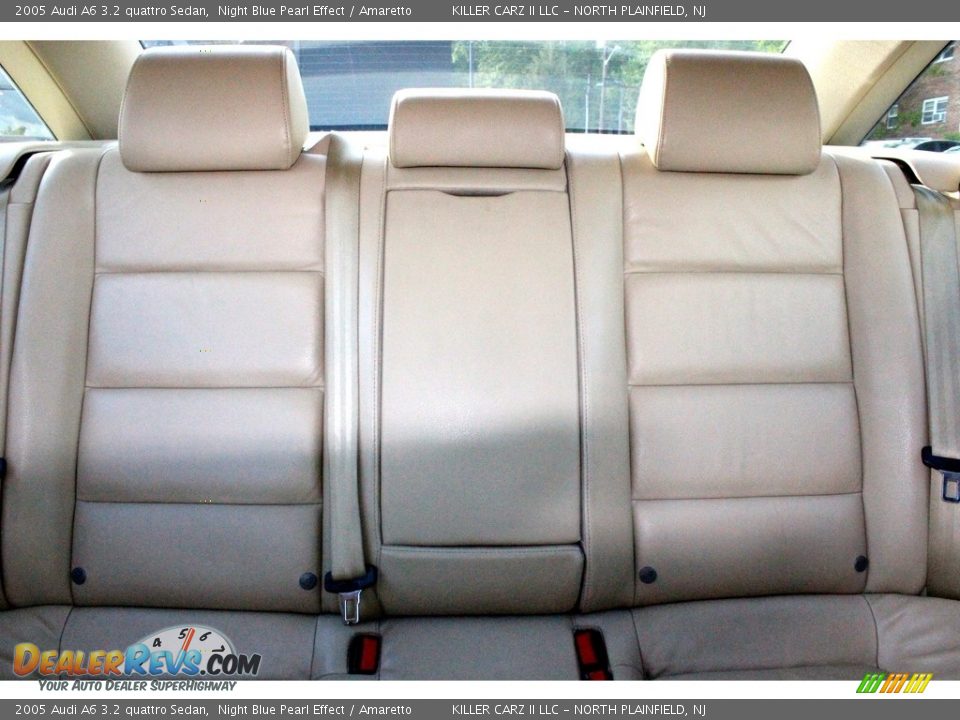 2005 Audi A6 3.2 quattro Sedan Night Blue Pearl Effect / Amaretto Photo #8