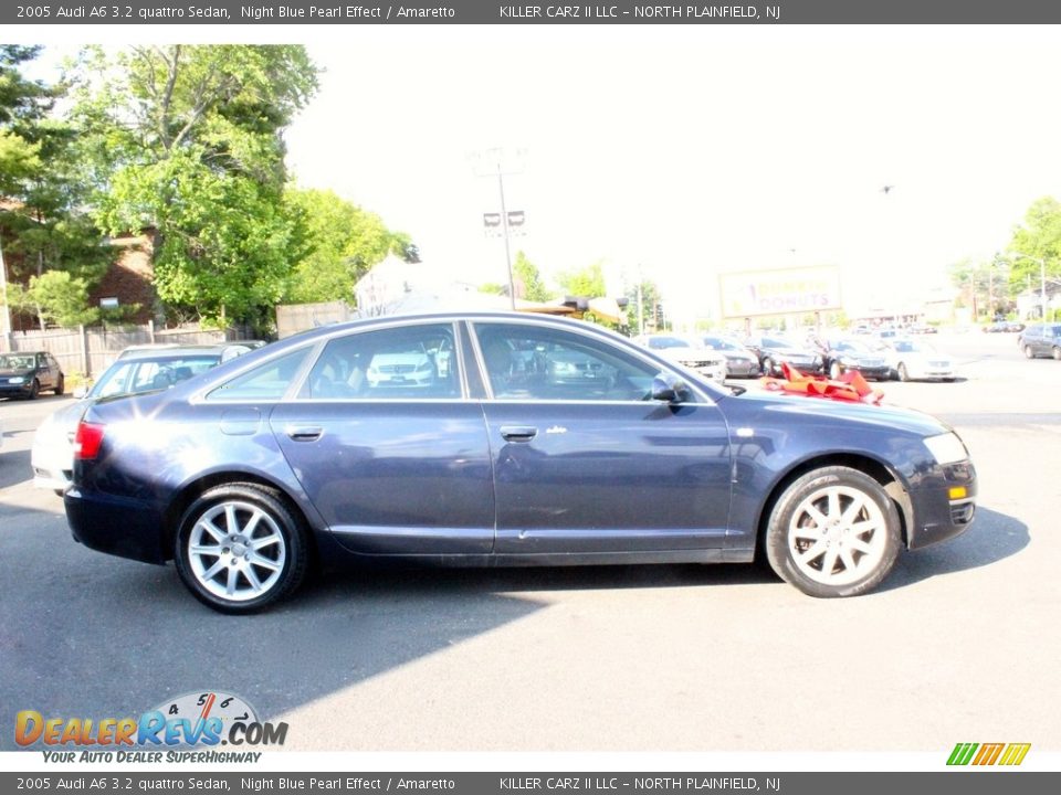 2005 Audi A6 3.2 quattro Sedan Night Blue Pearl Effect / Amaretto Photo #10