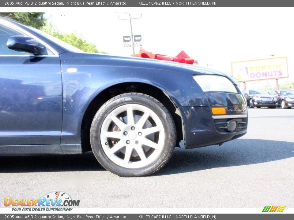 2005 Audi A6 3.2 quattro Sedan Night Blue Pearl Effect / Amaretto Photo #13