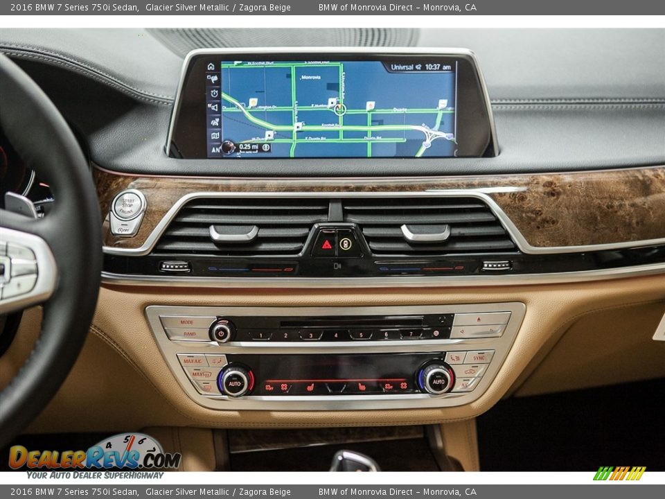 Controls of 2016 BMW 7 Series 750i Sedan Photo #5
