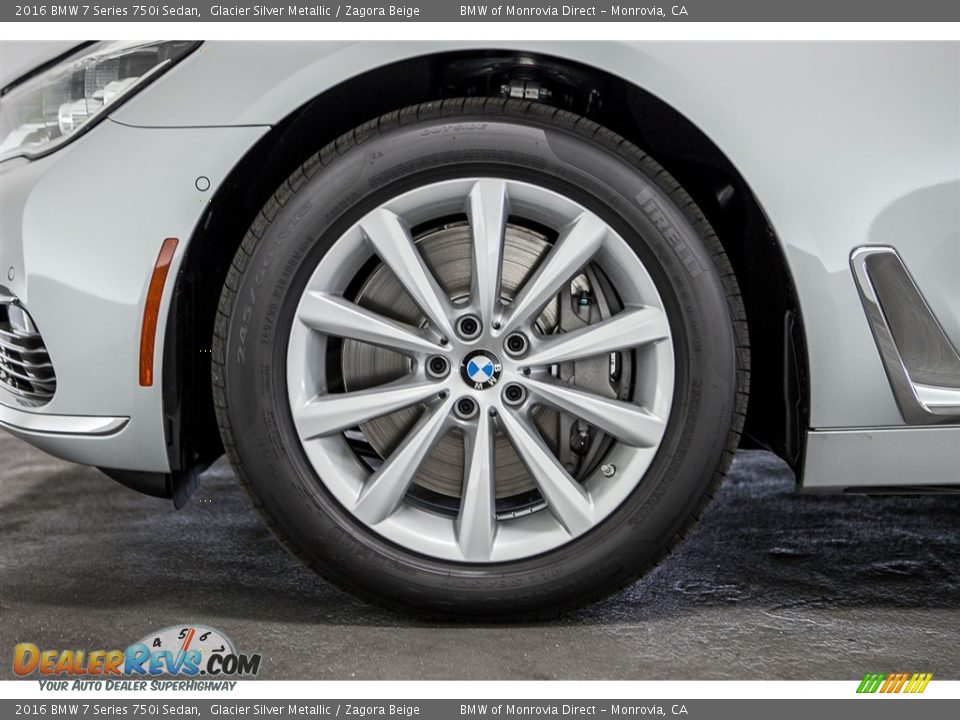 2016 BMW 7 Series 750i Sedan Wheel Photo #10