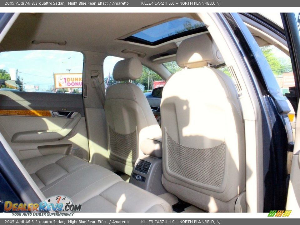2005 Audi A6 3.2 quattro Sedan Night Blue Pearl Effect / Amaretto Photo #30