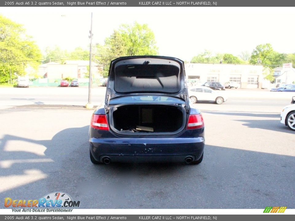 2005 Audi A6 3.2 quattro Sedan Night Blue Pearl Effect / Amaretto Photo #33