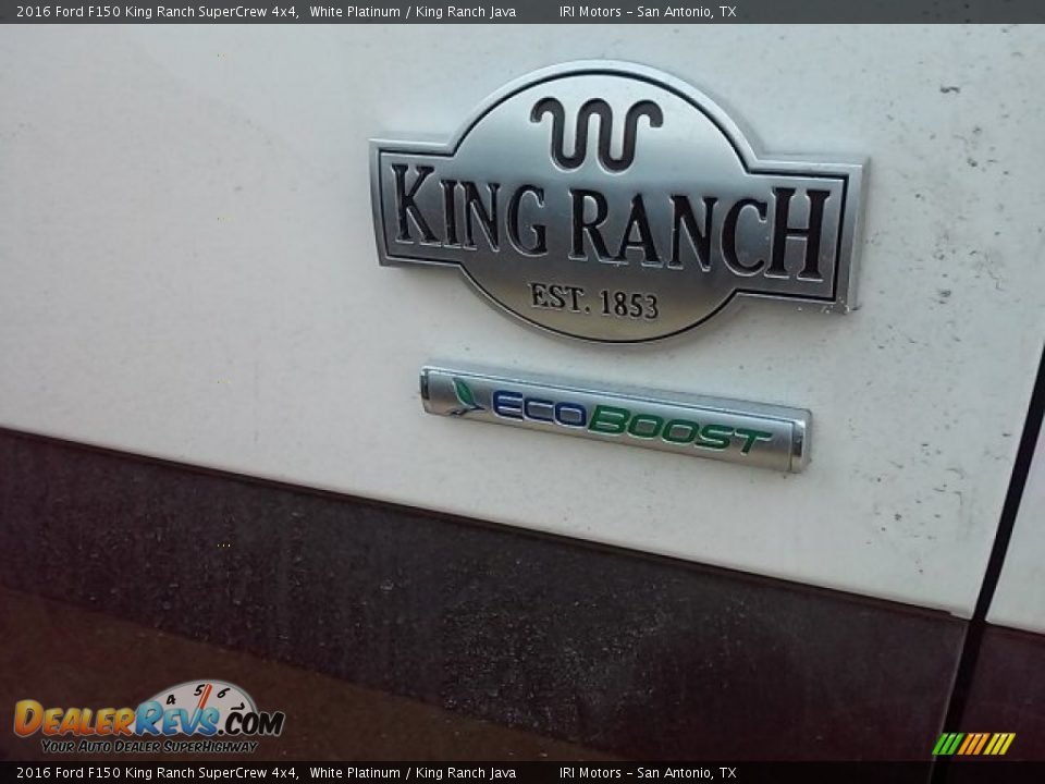 2016 Ford F150 King Ranch SuperCrew 4x4 White Platinum / King Ranch Java Photo #7