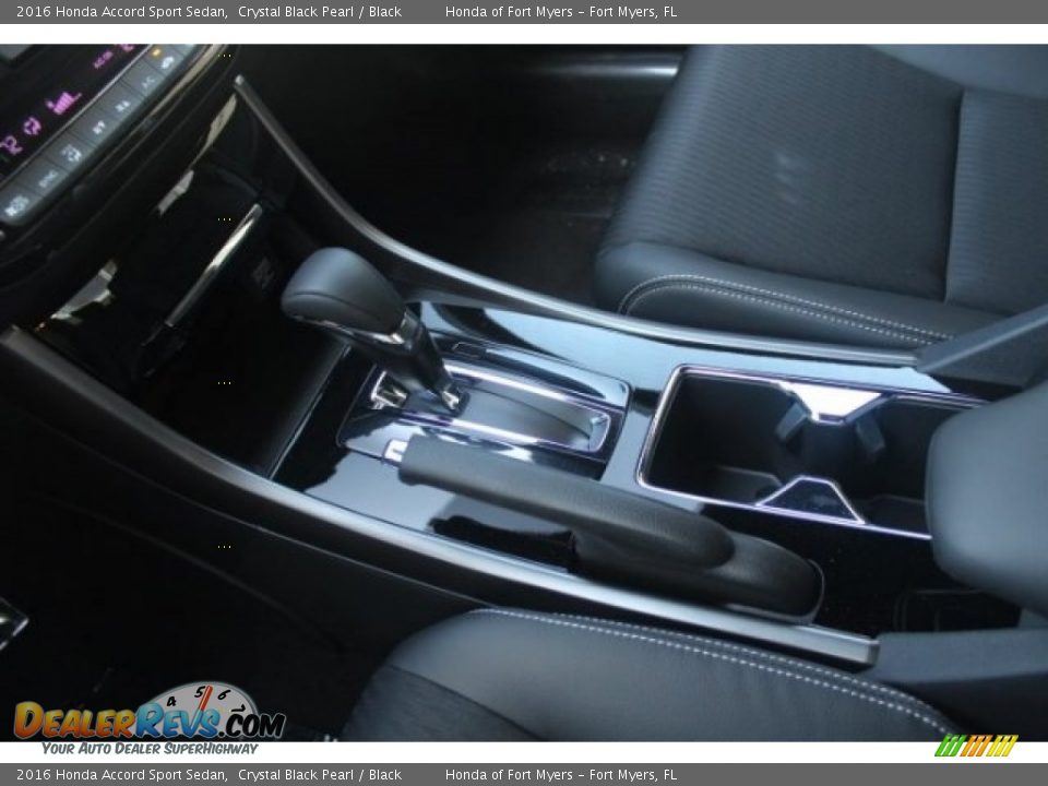 2016 Honda Accord Sport Sedan Crystal Black Pearl / Black Photo #21
