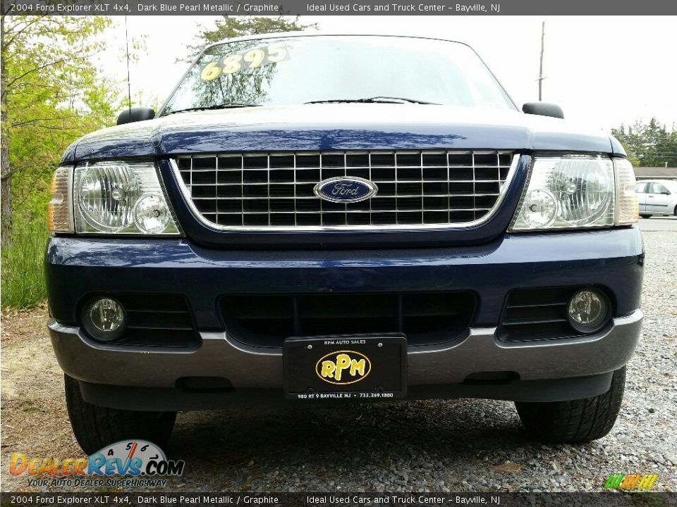 2004 Ford Explorer XLT 4x4 Dark Blue Pearl Metallic / Graphite Photo #2