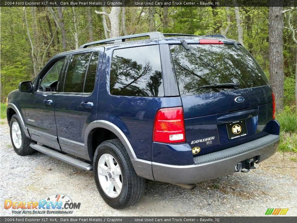 2004 Ford Explorer XLT 4x4 Dark Blue Pearl Metallic / Graphite Photo #6