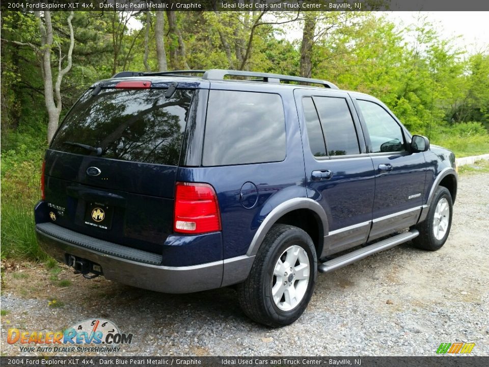 2004 Ford Explorer XLT 4x4 Dark Blue Pearl Metallic / Graphite Photo #7