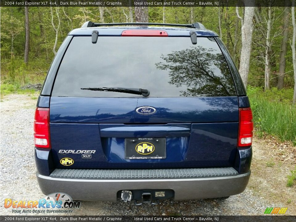 2004 Ford Explorer XLT 4x4 Dark Blue Pearl Metallic / Graphite Photo #8