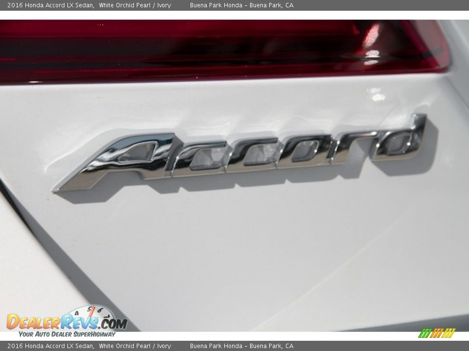 2016 Honda Accord LX Sedan White Orchid Pearl / Ivory Photo #3