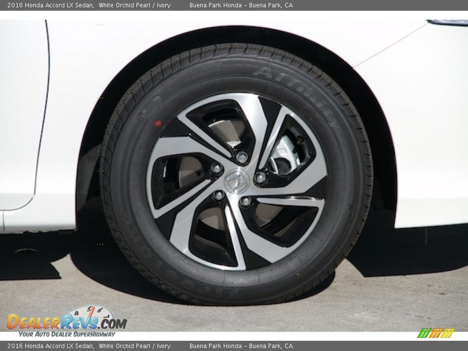 2016 Honda Accord LX Sedan White Orchid Pearl / Ivory Photo #5