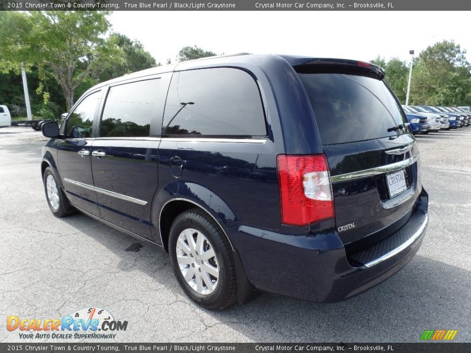 2015 Chrysler Town & Country Touring True Blue Pearl / Black/Light Graystone Photo #3