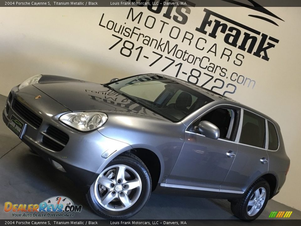 2004 Porsche Cayenne S Titanium Metallic / Black Photo #4