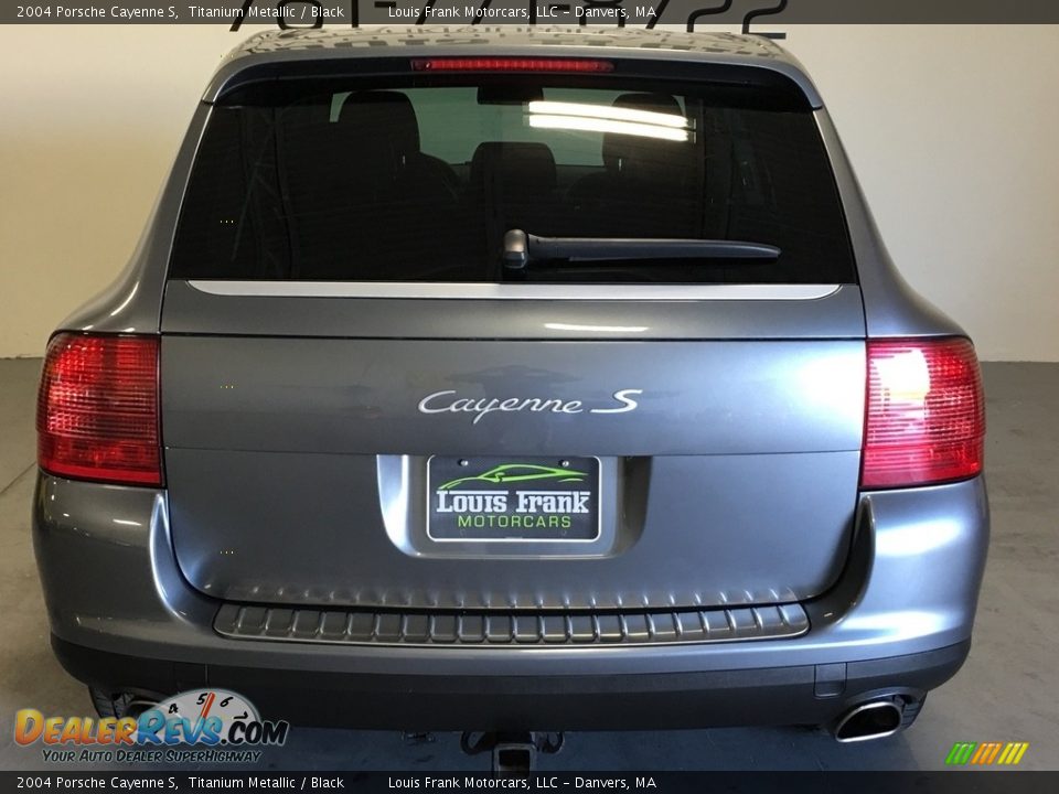 2004 Porsche Cayenne S Titanium Metallic / Black Photo #8