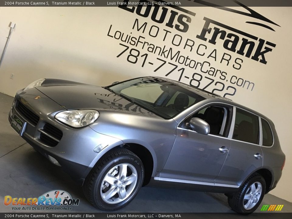 2004 Porsche Cayenne S Titanium Metallic / Black Photo #9