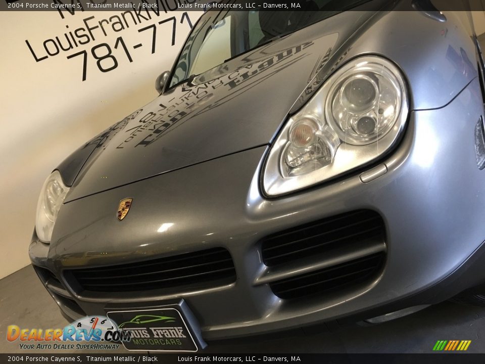 2004 Porsche Cayenne S Titanium Metallic / Black Photo #17